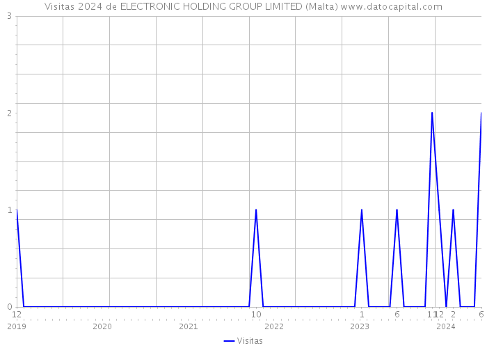 Visitas 2024 de ELECTRONIC HOLDING GROUP LIMITED (Malta) 