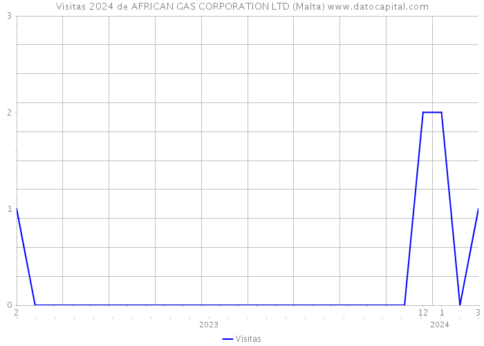 Visitas 2024 de AFRICAN GAS CORPORATION LTD (Malta) 