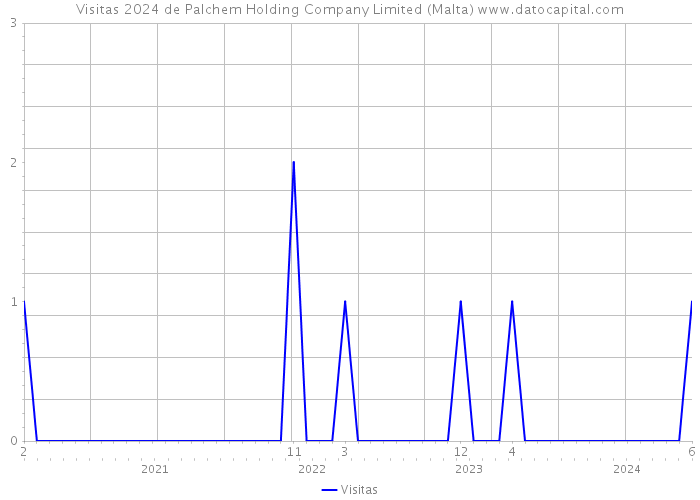Visitas 2024 de Palchem Holding Company Limited (Malta) 