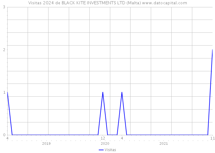 Visitas 2024 de BLACK KITE INVESTMENTS LTD (Malta) 