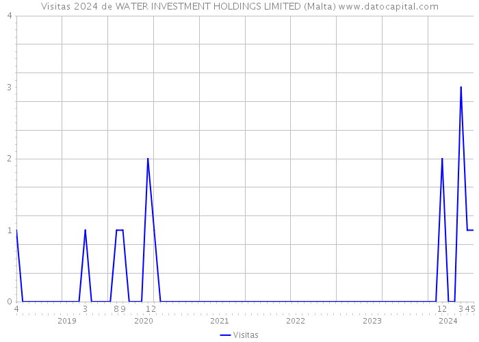 Visitas 2024 de WATER INVESTMENT HOLDINGS LIMITED (Malta) 
