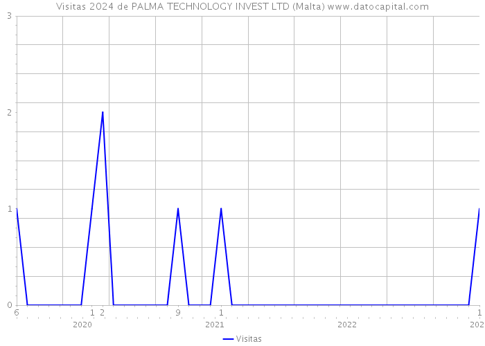Visitas 2024 de PALMA TECHNOLOGY INVEST LTD (Malta) 