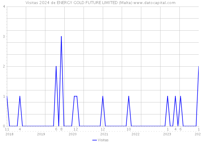 Visitas 2024 de ENERGY GOLD FUTURE LIMITED (Malta) 