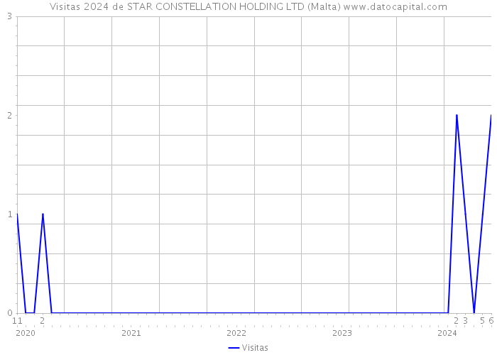 Visitas 2024 de STAR CONSTELLATION HOLDING LTD (Malta) 