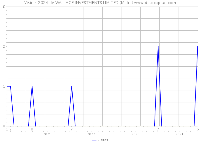 Visitas 2024 de WALLACE INVESTMENTS LIMITED (Malta) 