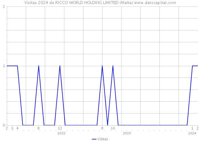Visitas 2024 de RICCO WORLD HOLDING LIMITED (Malta) 