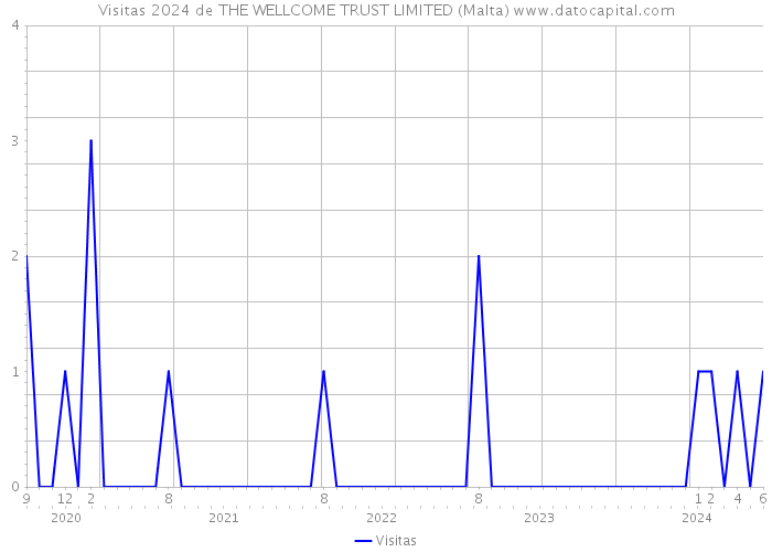 Visitas 2024 de THE WELLCOME TRUST LIMITED (Malta) 