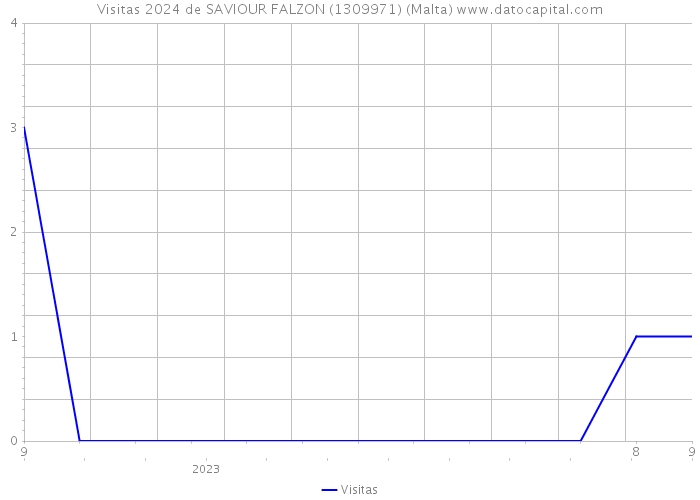 Visitas 2024 de SAVIOUR FALZON (1309971) (Malta) 
